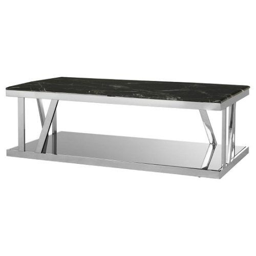 Black Metal And Marble Coffee Tables (Photo 14 of 20)