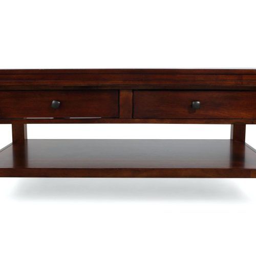 Carbon Loft Kenyon Cube Brown Wood Rustic Coffee Tables (Photo 20 of 20)