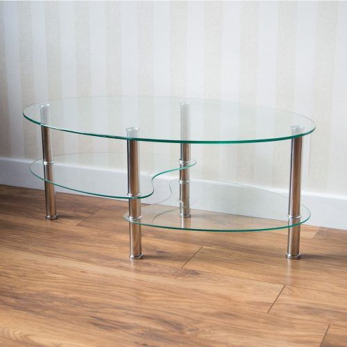 Clear Glass Top Cocktail Tables (Photo 3 of 20)