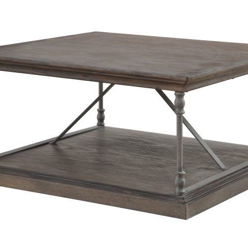 Cosbin Rustic Bold Antique Black Coffee Tables (Photo 17 of 20)