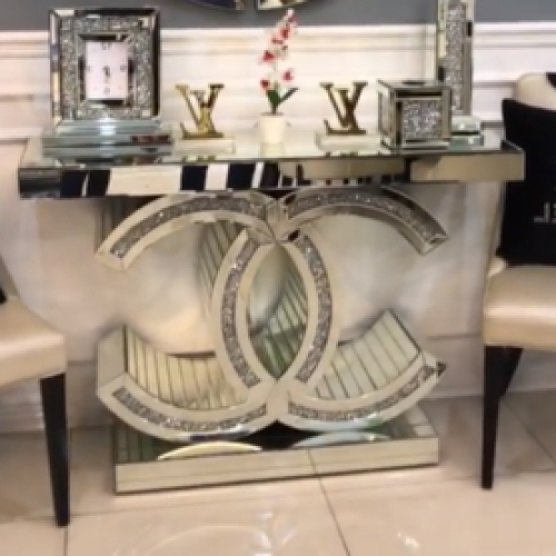 Mirrored And Silver Console Tables (Photo 8 of 20)