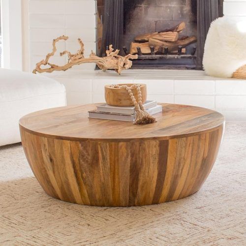 Natural Stained Wood Coffee Tables (Photo 13 of 20)