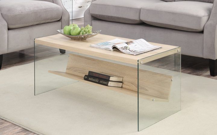 The 20 Best Collection of Porch & Den Urqhuart Wood Glass Coffee Tables