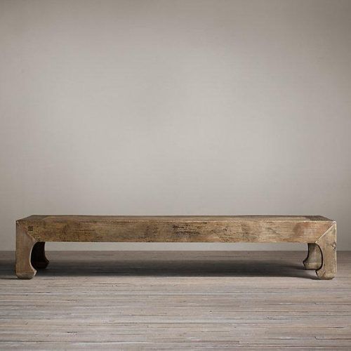 Reclaimed Elm Wood Coffee Tables (Photo 5 of 20)