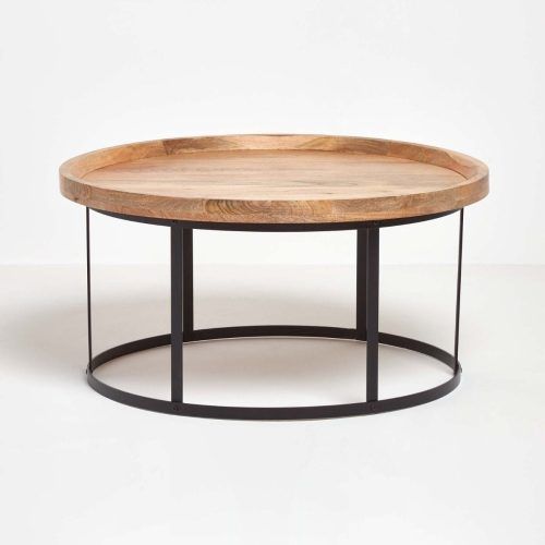 Round Industrial Coffee Tables (Photo 16 of 20)