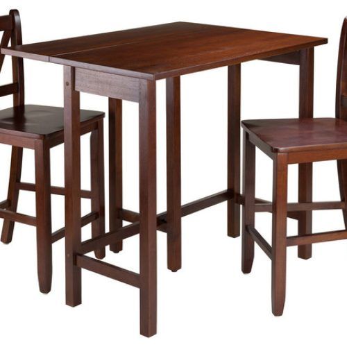 Winsome 3 Piece Counter Height Dining Sets (Photo 16 of 20)