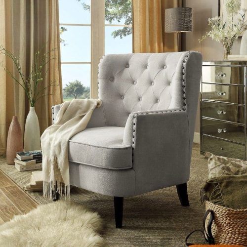Saige Wingback Chairs (Photo 20 of 20)