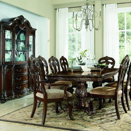 Pedestal Dining Tables And Chairs (Photo 18 of 20)