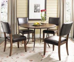  Best 20+ of Bale Rustic Grey 7 Piece Dining Sets with Pearson White Side Chairs
