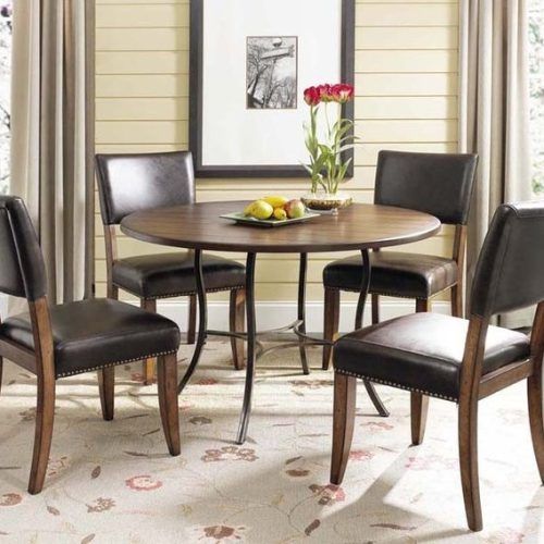 Bale Rustic Grey 7 Piece Dining Sets With Pearson White Side Chairs (Photo 1 of 20)