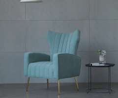 20 Ideas of Lauretta Velvet Wingback Chairs