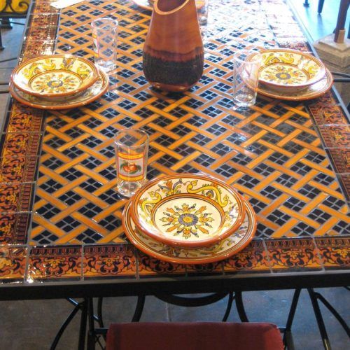 Mosaic Dining Tables For Sale (Photo 1 of 20)