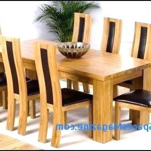 Solid Oak Dining Tables And 8 Chairs (Photo 15 of 20)