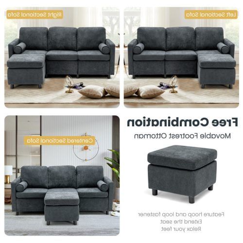 Sectional Sofas With Movable Ottoman (Photo 20 of 20)
