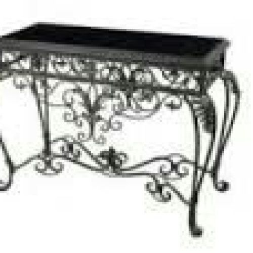 Wrought Iron Console Tables (Photo 18 of 20)