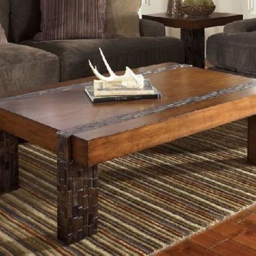 Rustic Wood Coffee Tables (Photo 15 of 20)