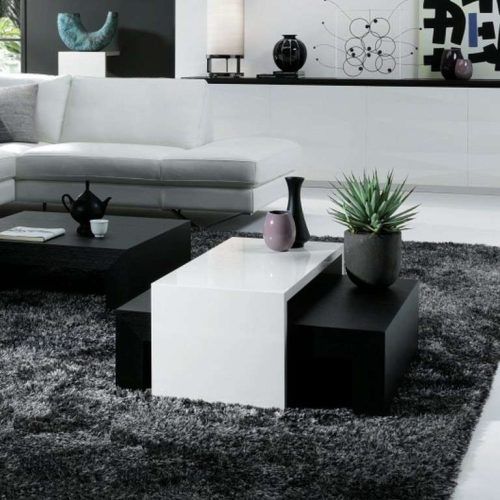 White And Black Coffee Tables (Photo 6 of 20)