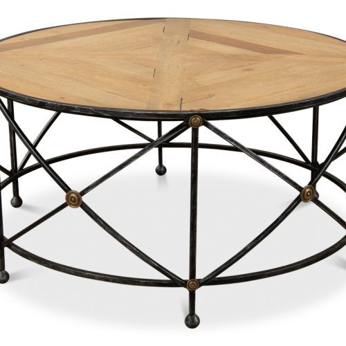 Antique Brass Round Cocktail Tables (Photo 11 of 20)