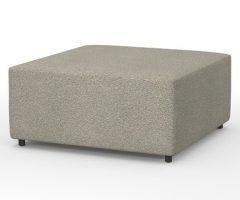 The Best Natural Fabric Square Ottomans