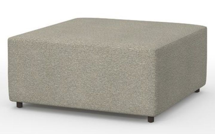 The Best Natural Fabric Square Ottomans