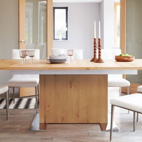 Oak Extending Dining Tables Sets (Photo 6 of 20)