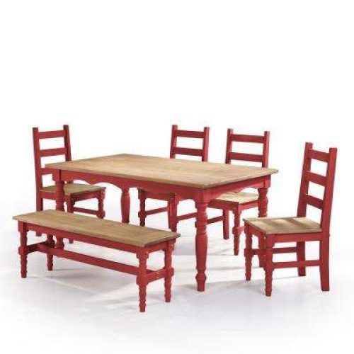 Red Dining Table Sets (Photo 19 of 20)