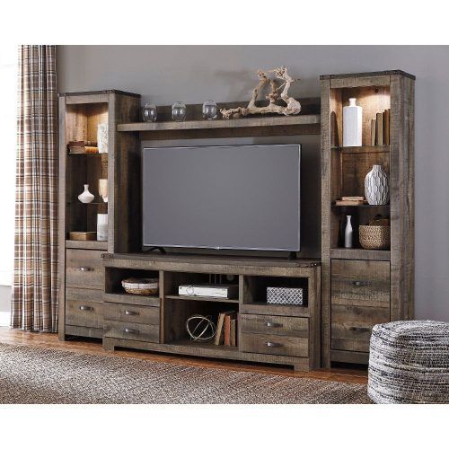 Tv Stands In Rustic Gray Wash Entertainment Center For Living Room (Photo 13 of 20)