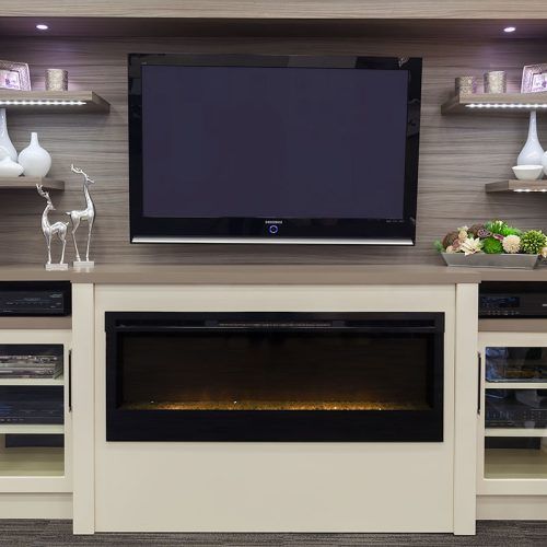 Boston 01 Electric Fireplace Modern 79" Tv Stands (Photo 3 of 7)