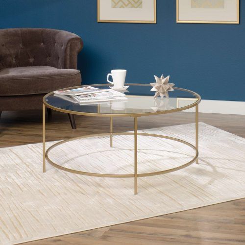 Gold Round Coffee Table (Photo 12 of 20)