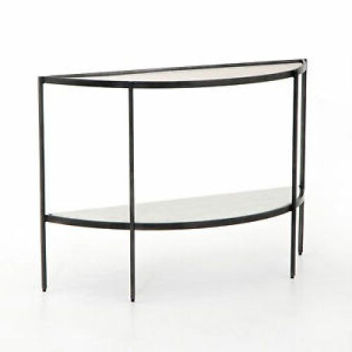 Gloss White Steel Console Tables (Photo 13 of 20)