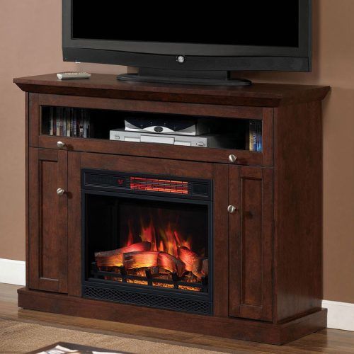 Electric Fireplace Tv Stands With Shelf (Photo 9 of 20)