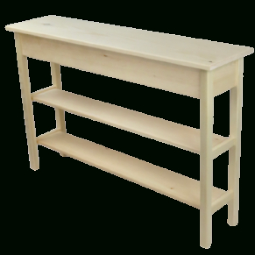 2-Shelf Console Tables (Photo 7 of 20)