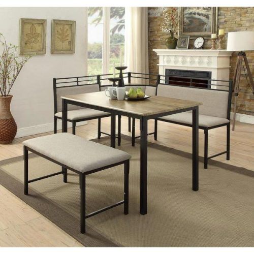 Bedfo 3 Piece Dining Sets (Photo 9 of 20)