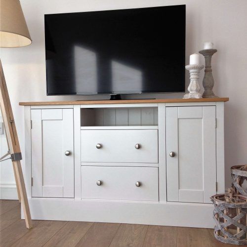 White Painted Tv Cabinets (Photo 8 of 20)