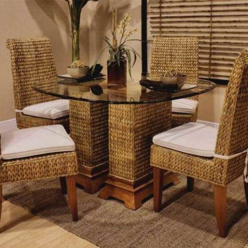 Rattan Dining Tables And Chairs (Photo 6 of 20)