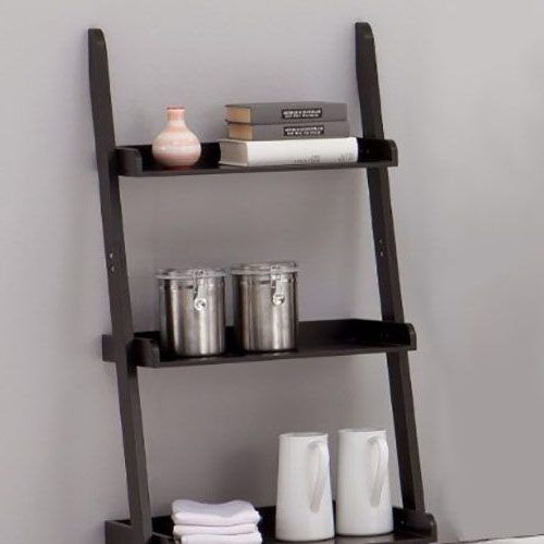 Tiva White Ladder Tv Stands (Photo 9 of 20)