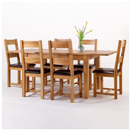 Oak Dining Set 6 Chairs (Photo 8 of 20)