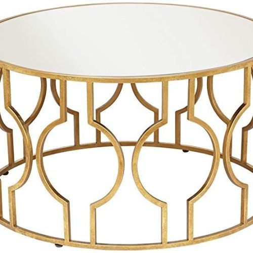 Antique Gold And Glass Coffee Tables (Photo 10 of 20)