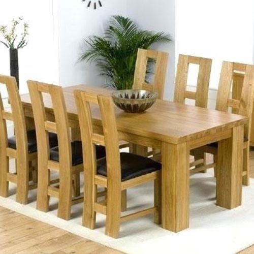 Oak Dining Set 6 Chairs (Photo 16 of 20)