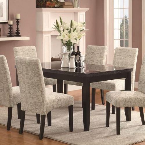 Jaxon Grey 5 Piece Round Extension Dining Sets With Upholstered Chairs (Photo 16 of 20)