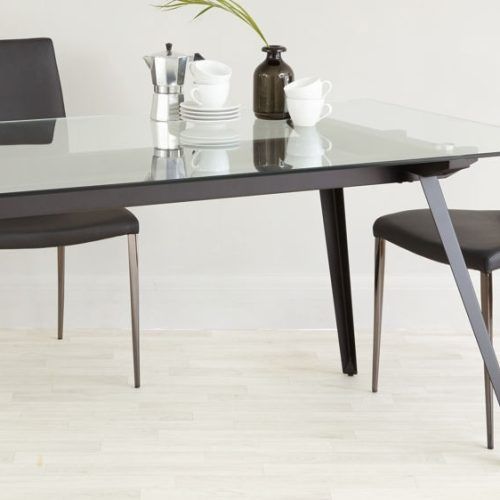 6 Seater Glass Dining Table Sets (Photo 16 of 20)