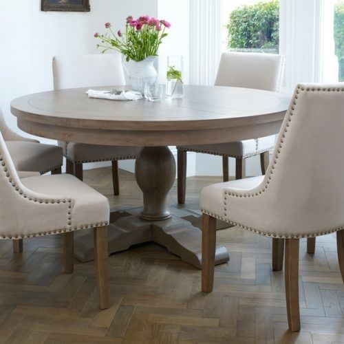6 Seater Round Dining Tables (Photo 1 of 20)
