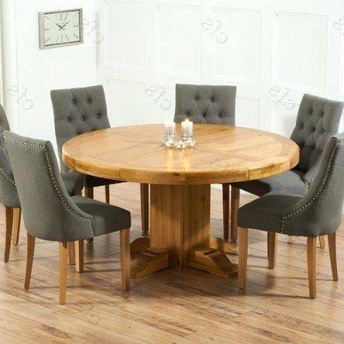 6 Seater Round Dining Tables (Photo 5 of 20)