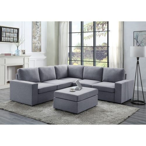 6-Seater Sectional Couches (Photo 1 of 20)