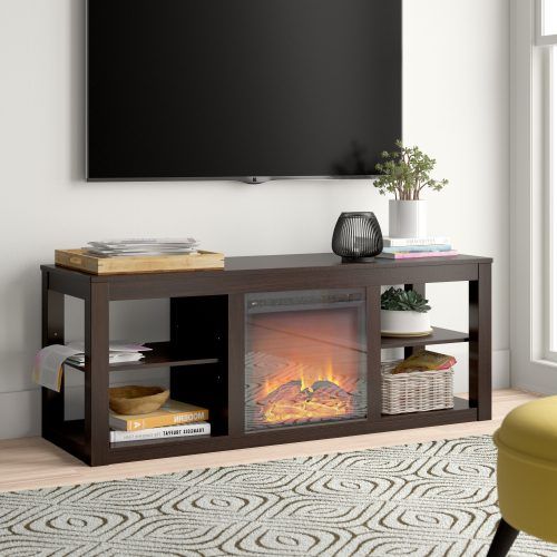 Chicago Tv Stands For Tvs Up To 70" With Fireplace Included (Photo 9 of 20)