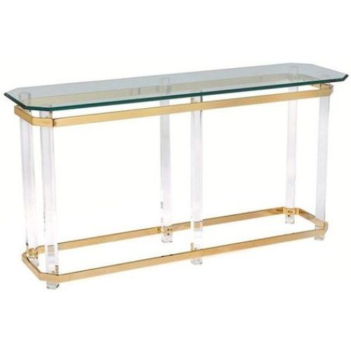 Clear Console Tables (Photo 7 of 20)