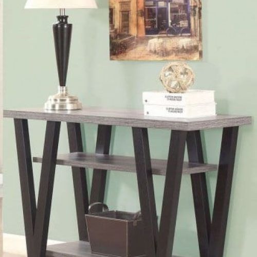 Vintage Coal Console Tables (Photo 17 of 20)