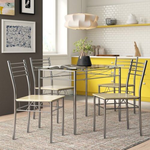 Linette 5 Piece Dining Table Sets (Photo 3 of 20)