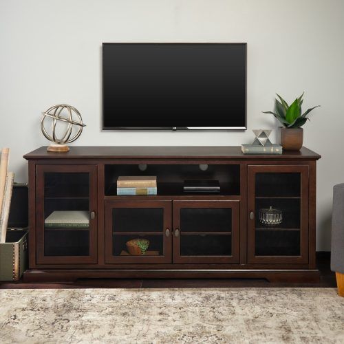 Mainstays 3-Door Tv Stands Console In Multiple Colors (Photo 18 of 20)