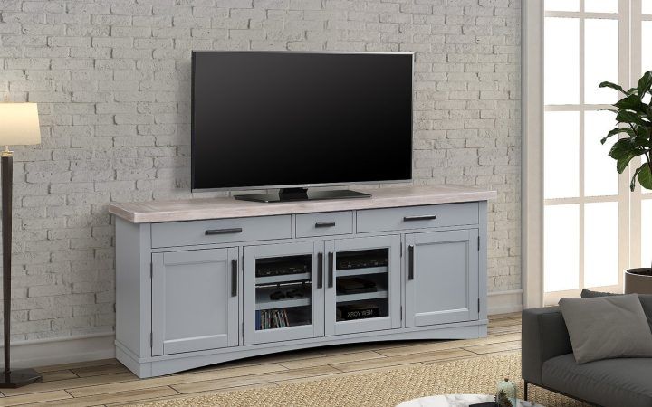 2024 Latest Penelope Dove Grey Tv Stands